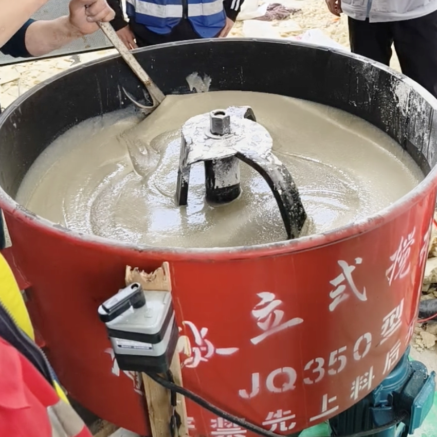 新浦汽轮机余热压缩机导热油设备底座耐高温环氧树脂灌浆料